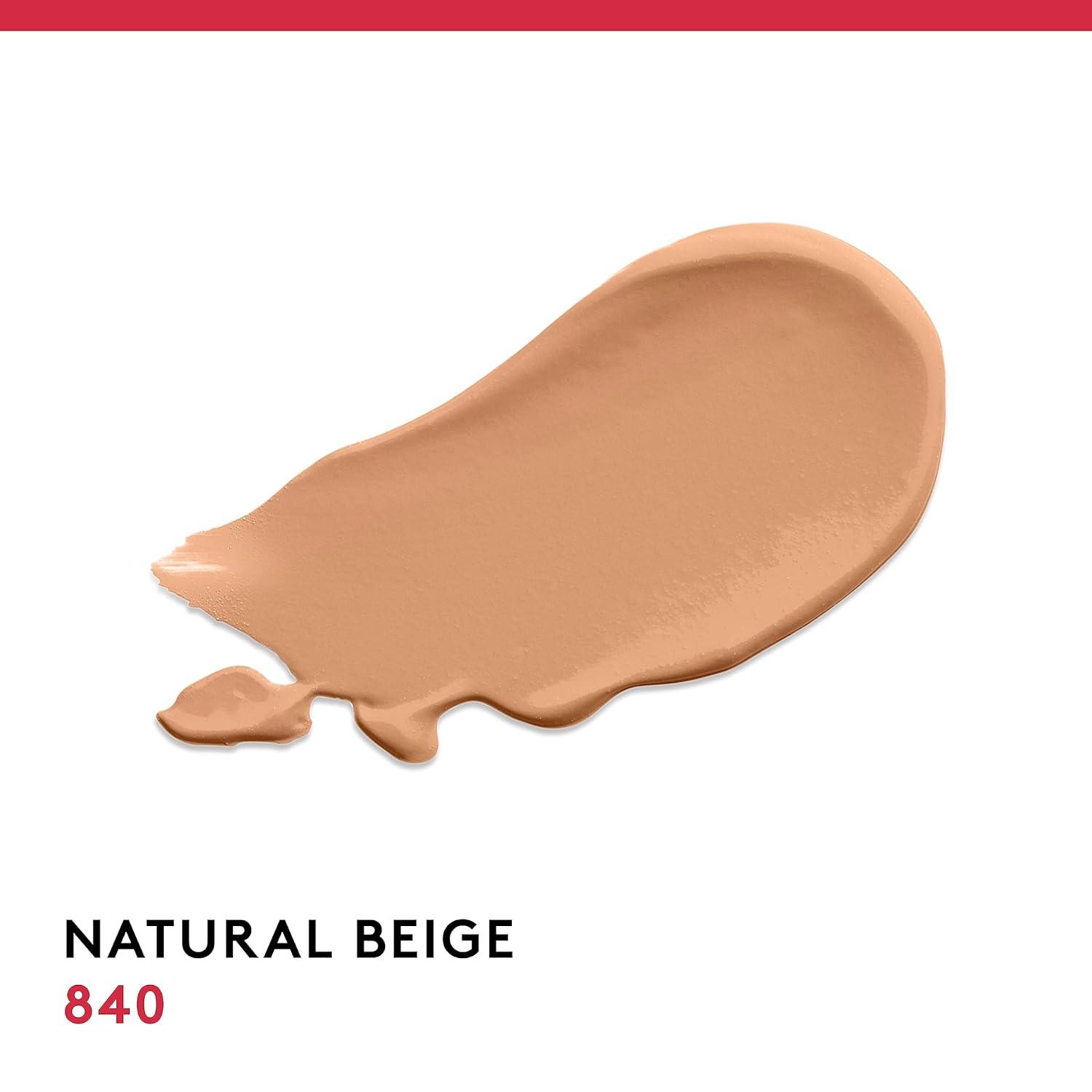 imageCovergirl Outlast Extreme Wear 3in1 Full Coverage Liquid Foundation SPF 18 Sunscreen Fair Ivory 1 Fl OzNatural Beige
