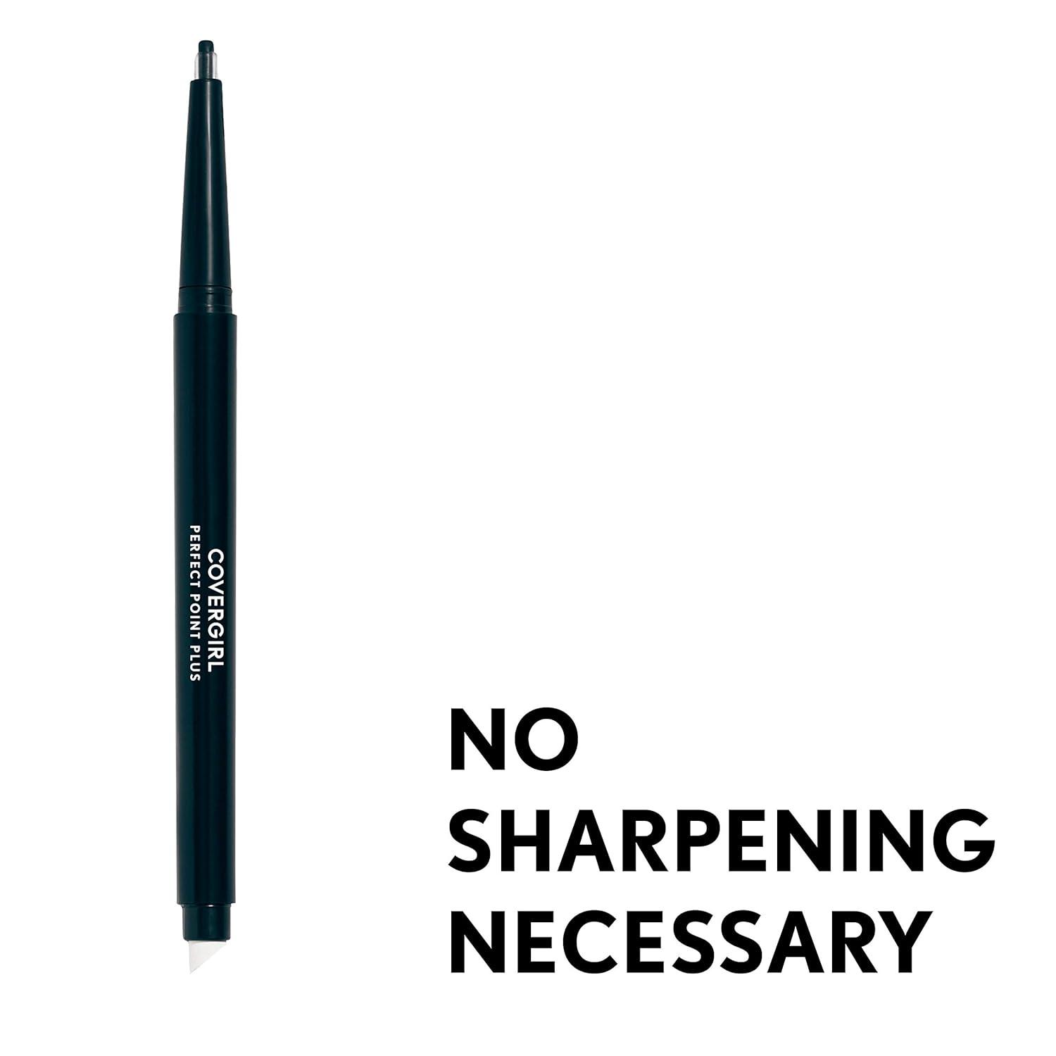 imageCovergirl Perfect Point Plus Eyeliner Charcoal 008 Ounce Pack of 1200 Black Onyx Pack of 2