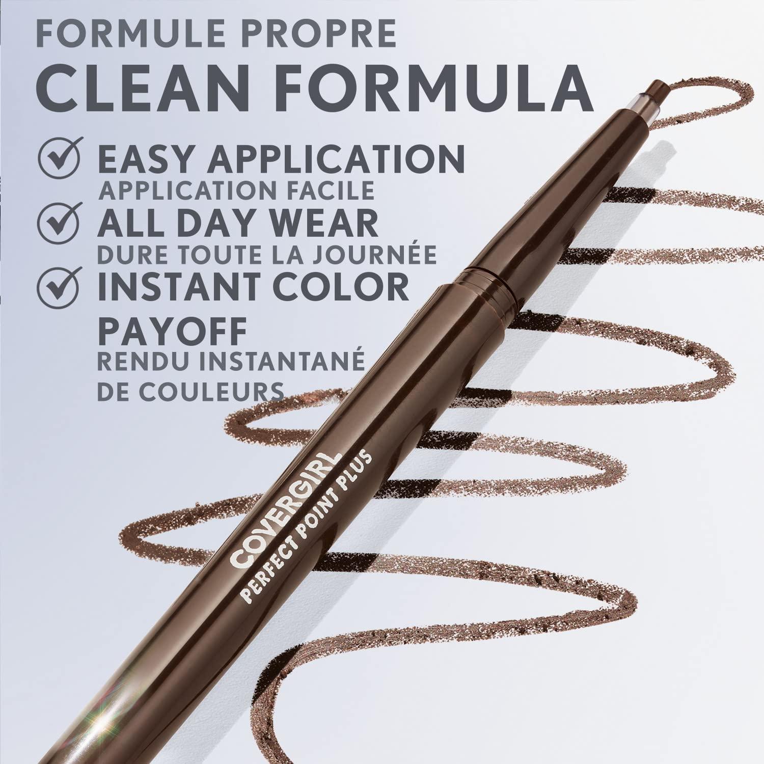 imageCovergirl Perfect Point Plus Eyeliner Charcoal 008 Ounce Pack of 1205 Charcoal Pack of 1