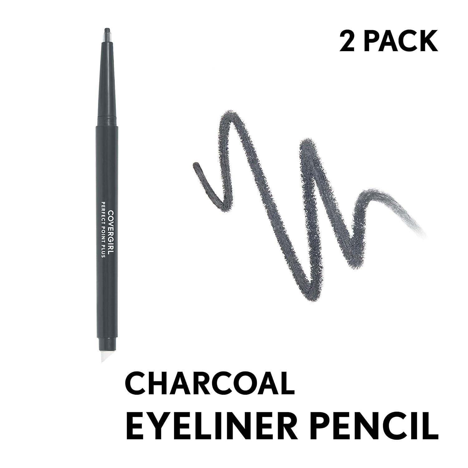 imageCovergirl Perfect Point Plus Eyeliner Charcoal 008 Ounce Pack of 1205 Charcoal Pack of 2