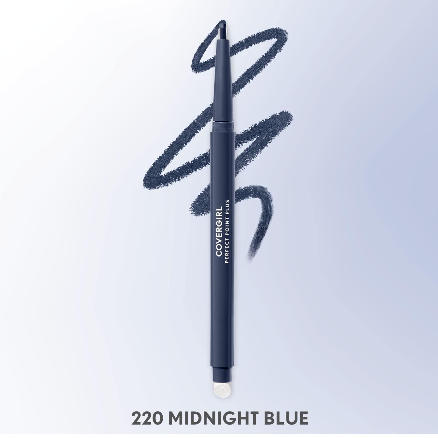 imageCovergirl Perfect Point Plus Eyeliner Charcoal 008 Ounce Pack of 1220 Midnight Blue Pack of 1
