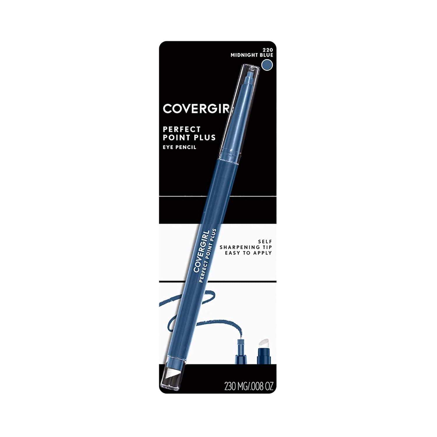imageCovergirl Perfect Point Plus Eyeliner Charcoal 008 Ounce Pack of 1220 Midnight Blue Pack of 2