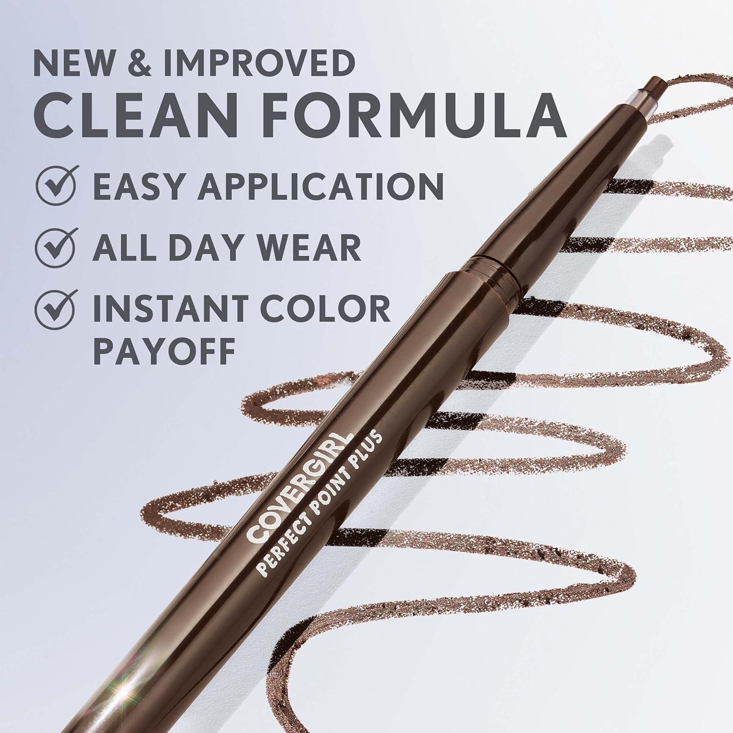 imageCovergirl Perfect Point Plus Eyeliner Charcoal 008 Ounce Pack of 1228 Toffee Pack of 1