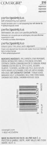 imageCovergirl Perfect Point Plus Eyeliner Charcoal 008 Ounce Pack of 1Espresso