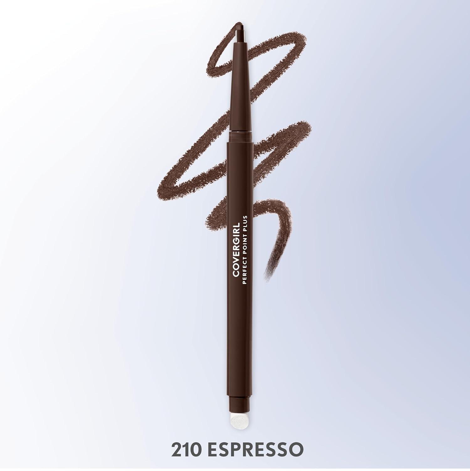 imageCovergirl Perfect Point Plus Eyeliner Charcoal 008 Ounce Pack of 1Espresso