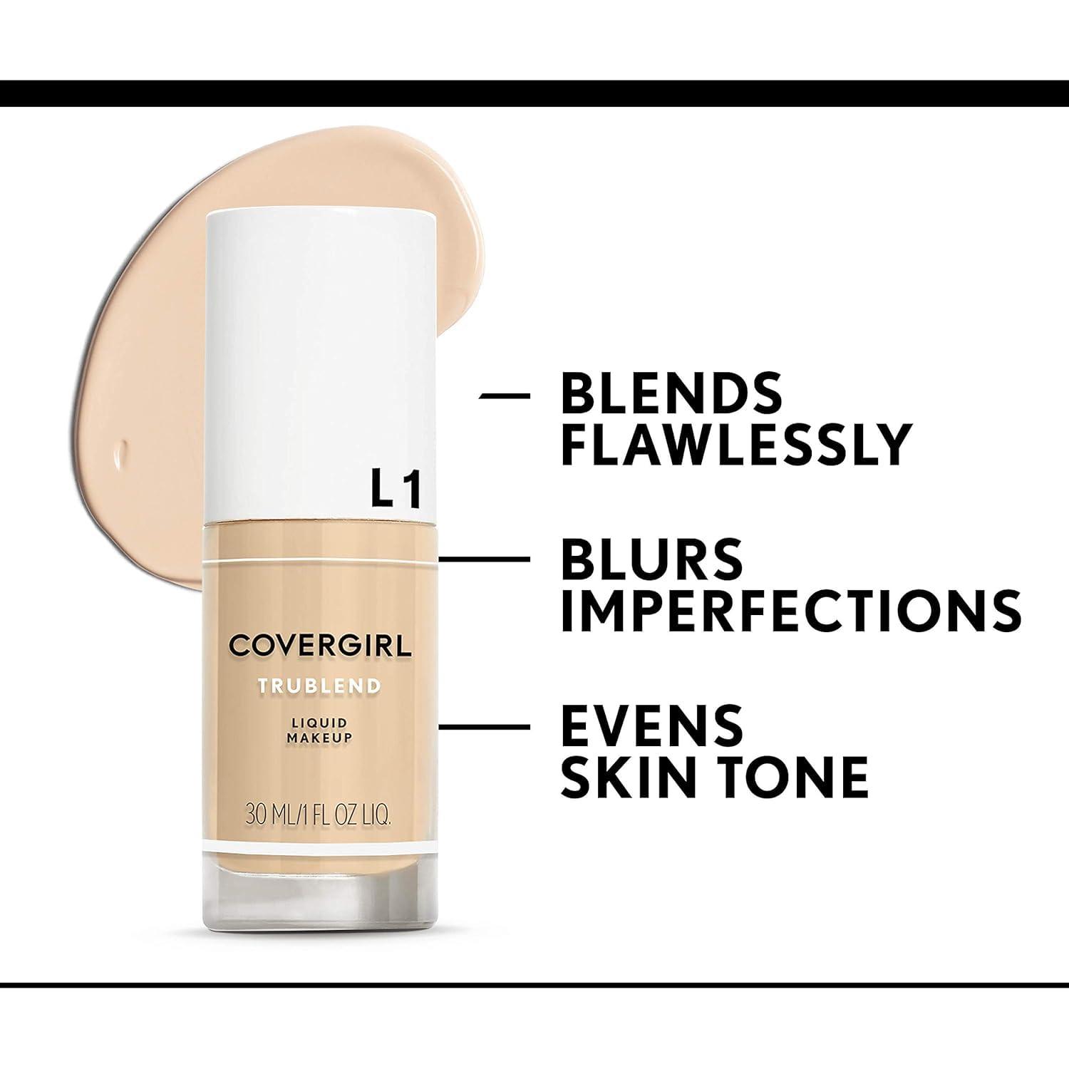imageCovergirl Trublend Liquid Foundation M2 Medium Light 1 Fl Oz Packaging May VaryGOLDEN BEIGE
