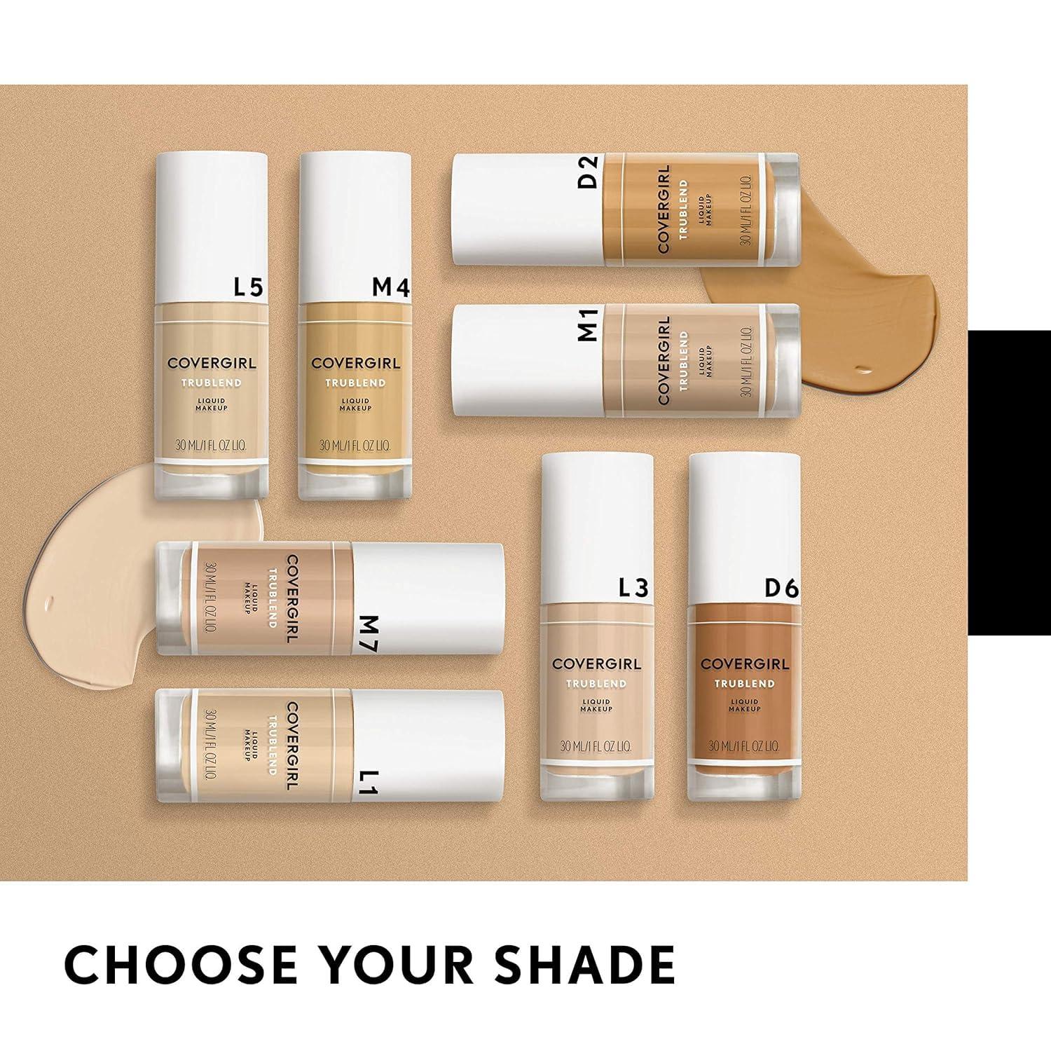 imageCovergirl Trublend Liquid Foundation M2 Medium Light 1 Fl Oz Packaging May VaryGOLDEN BEIGE