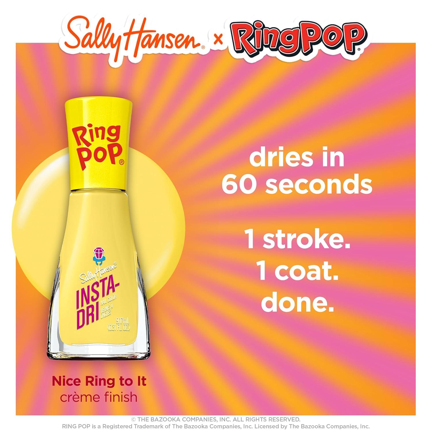imageSally Hansen InstaDri x Stranger Things Nail Polish Clash 031oz747 Nice Ring to It