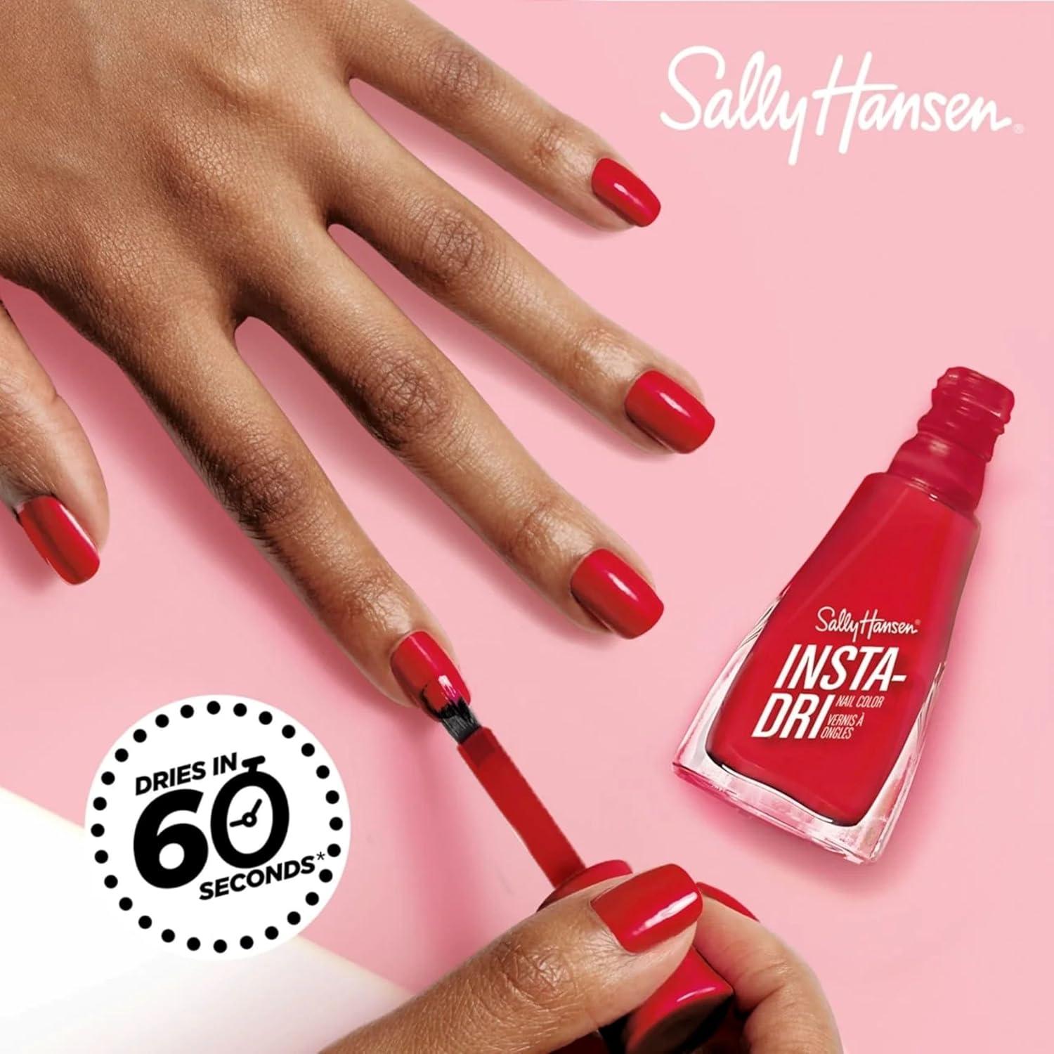 imageSally Hansen InstaDri x Stranger Things Nail Polish Squawk 031oz117 Ruby Reflection