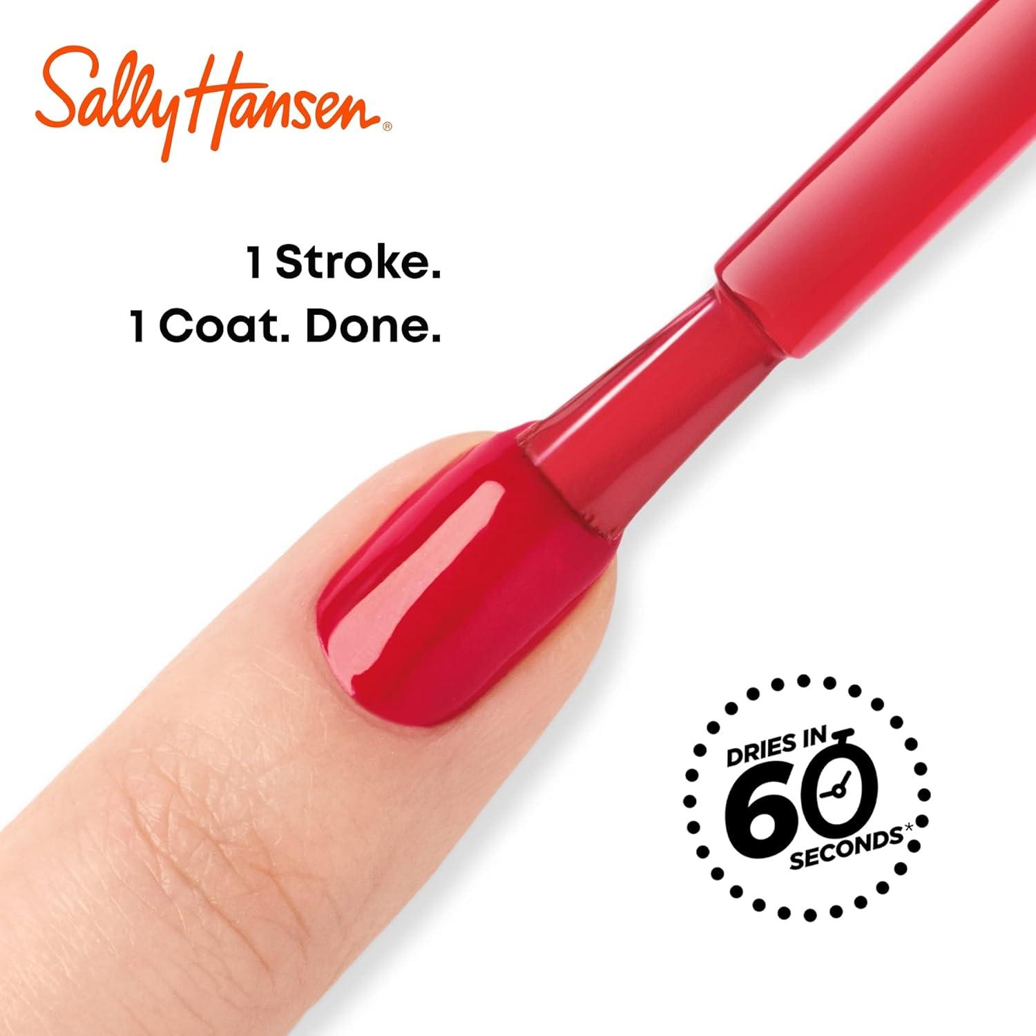 imageSally Hansen InstaDri x Stranger Things Nail Polish Squawk 031oz117 Ruby Reflection