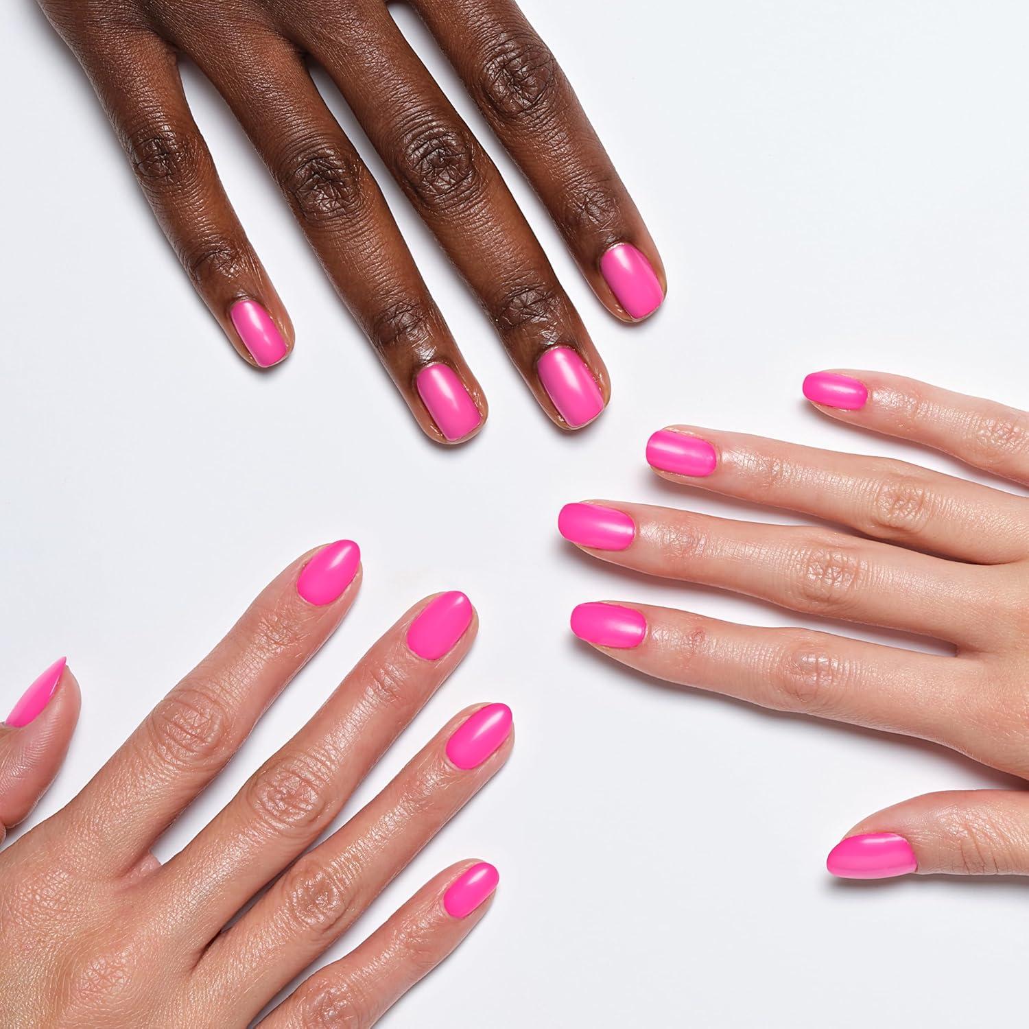 imageSally Hansen InstaDri x Stranger Things Nail Polish Squawk 031oz277 Hot Pinktensity