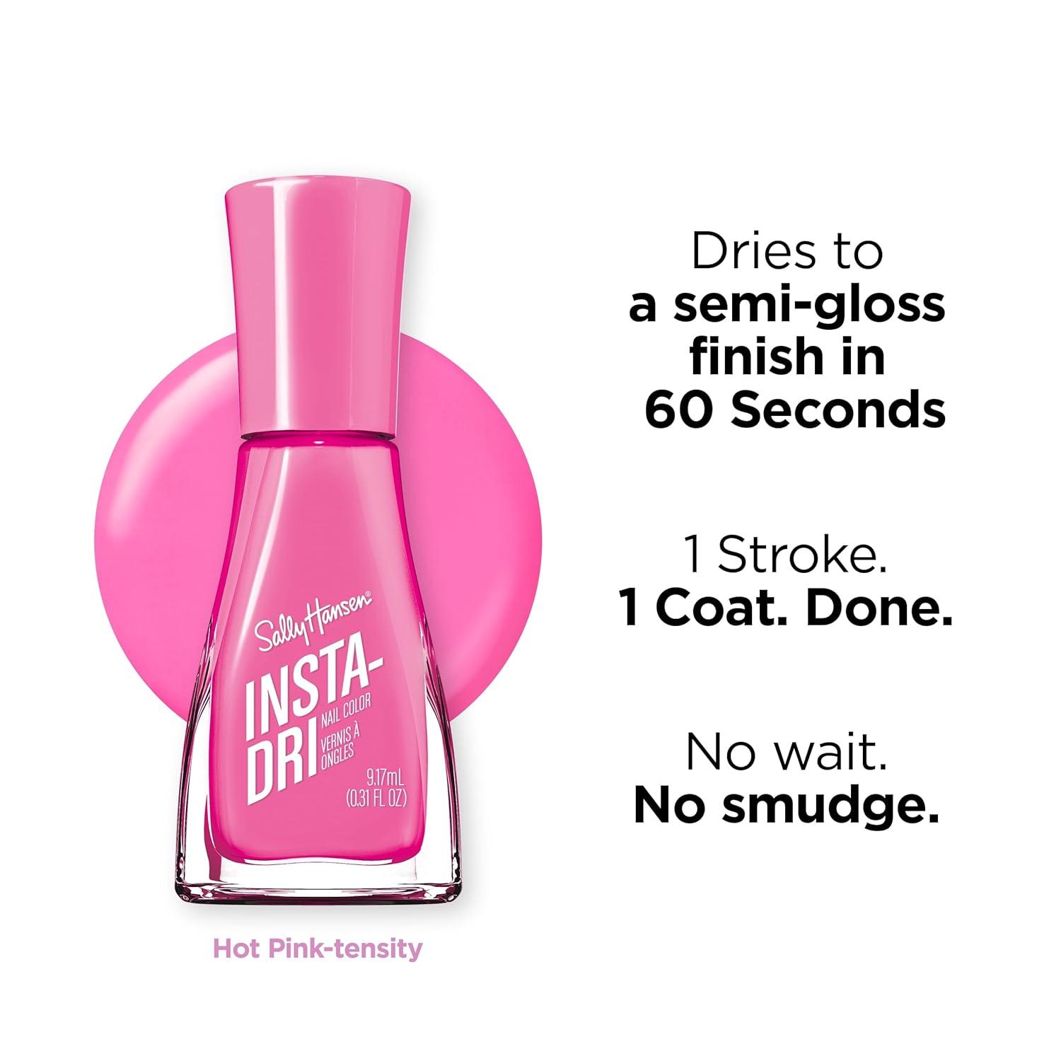 imageSally Hansen InstaDri x Stranger Things Nail Polish Squawk 031oz277 Hot Pinktensity