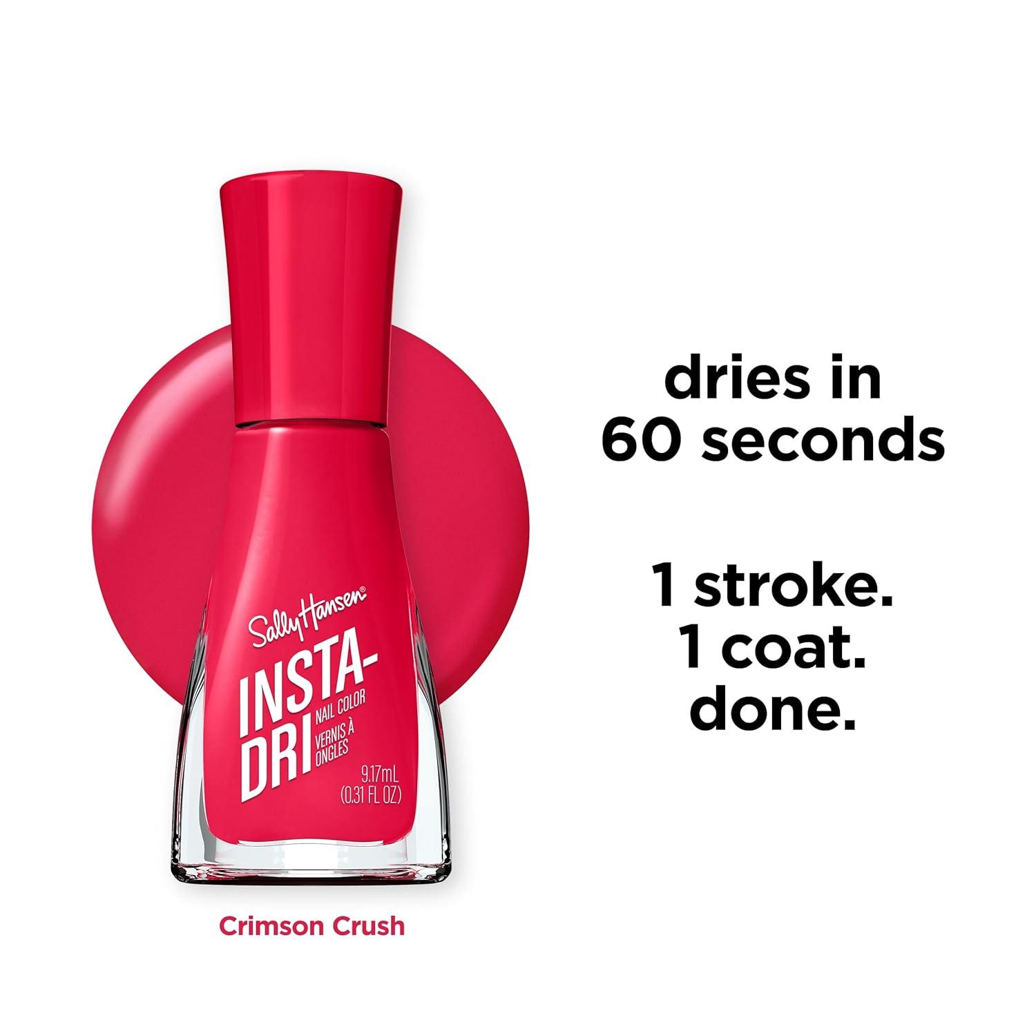 imageSally Hansen InstaDri x Stranger Things Nail Polish Squawk 031oz362 Crimson Crush