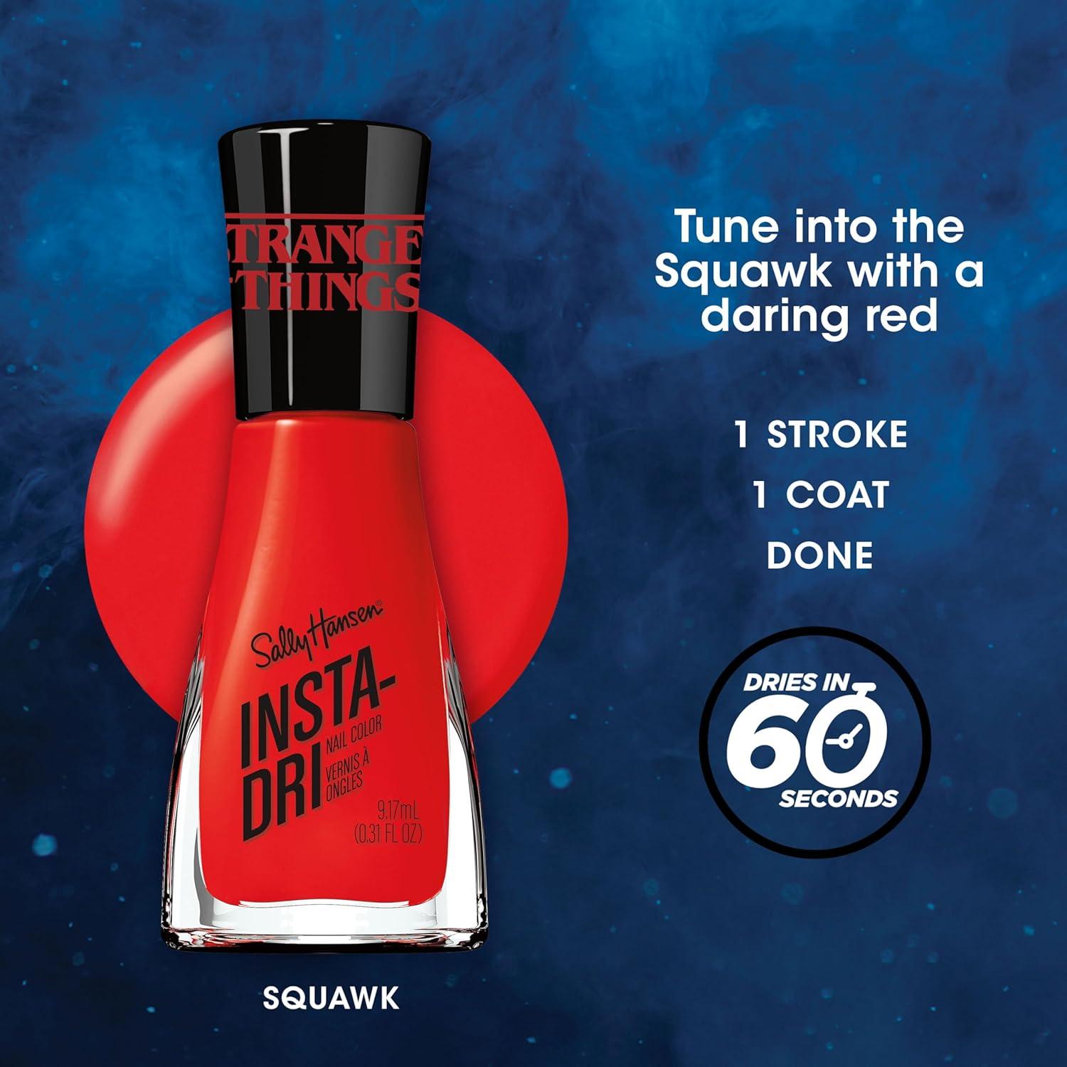 imageSally Hansen InstaDri x Stranger Things Nail Polish Squawk 031oz747 Squawk
