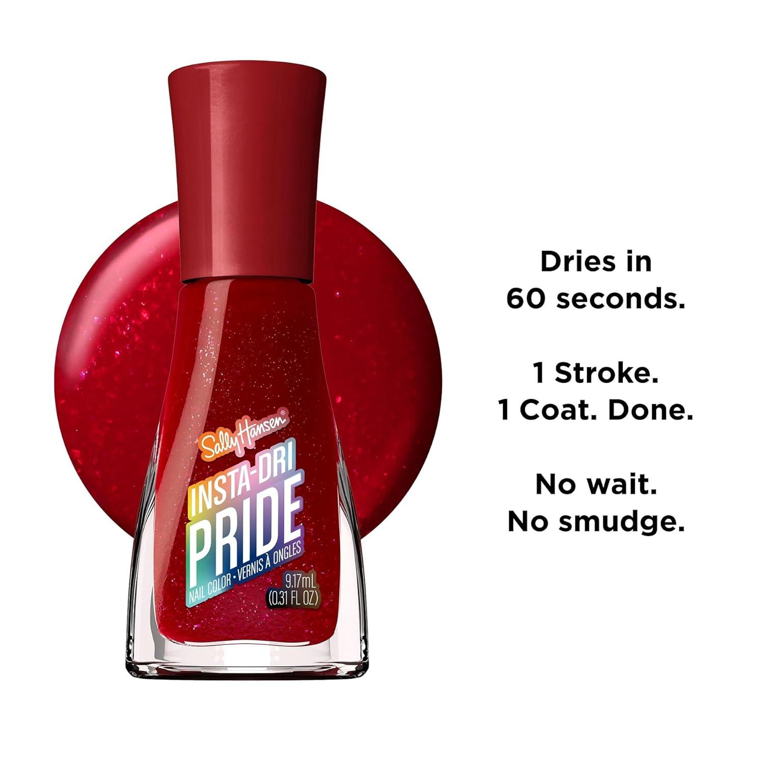 imageSally Hansen InstaDri x Stranger Things Nail Polish Squawk 031oz769 TotALLY Red