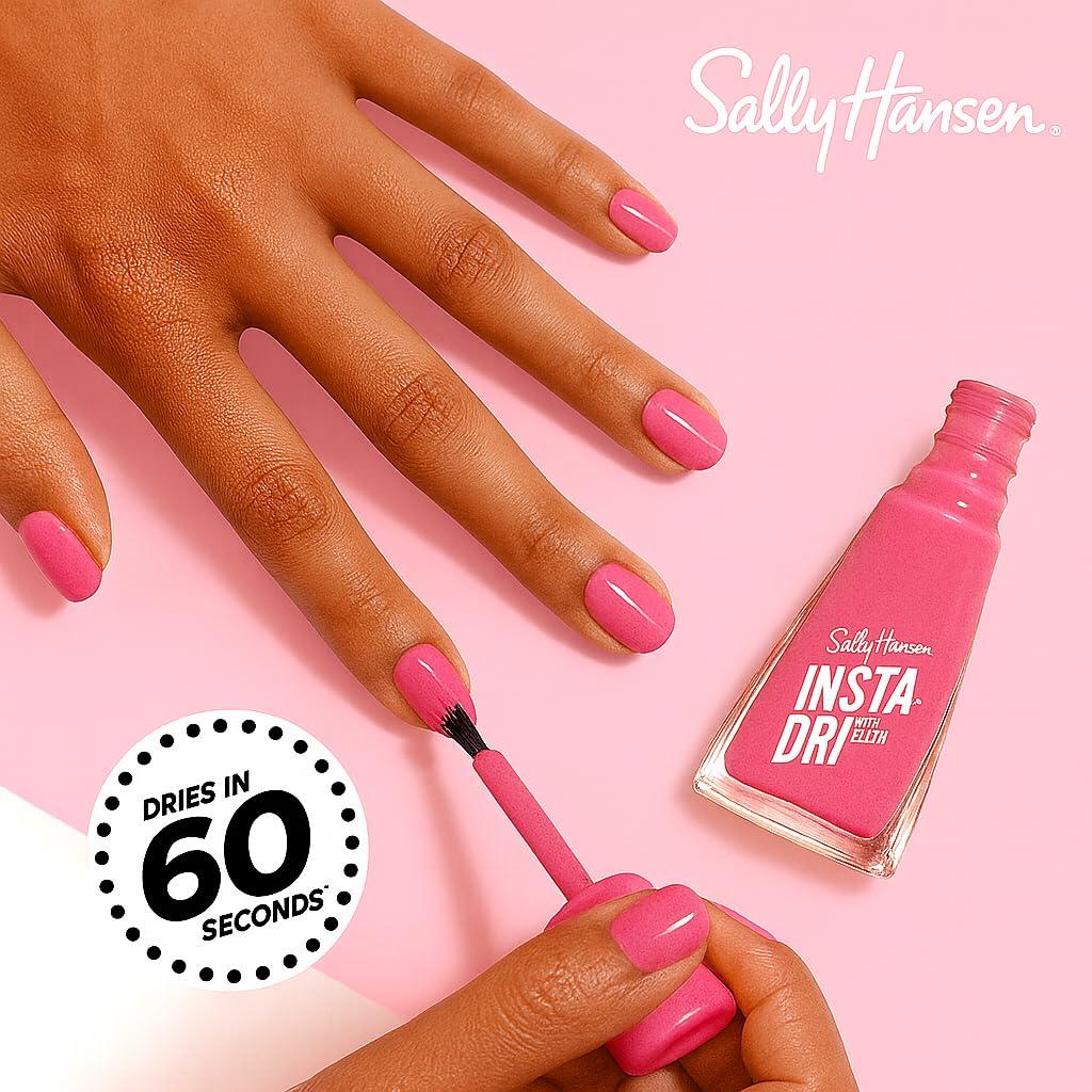 imageSally Hansen InstaDri x Stranger Things Nail Polish Squawk 031oz780 Springtime Blooms