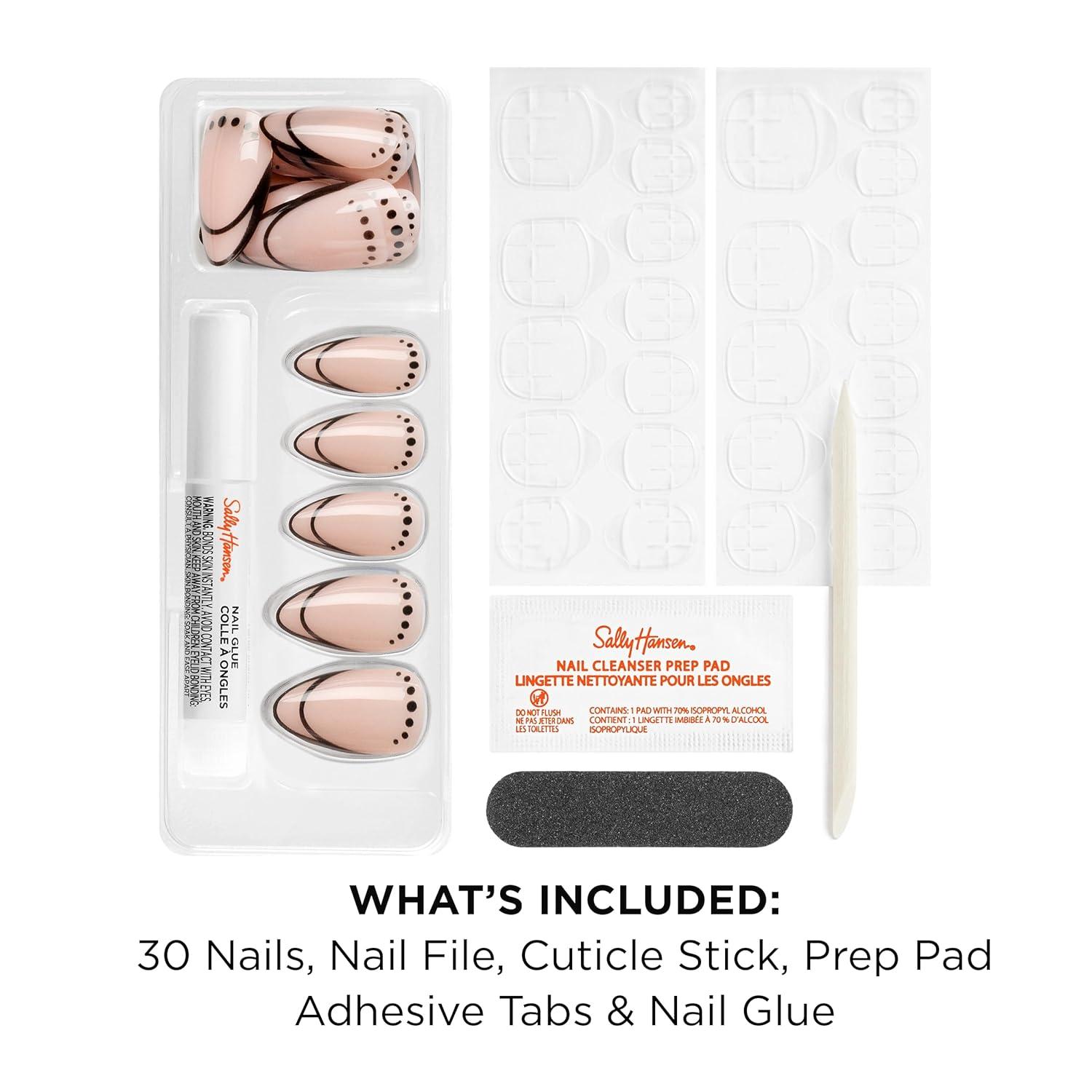imageSally Hansen InstaDri x Stranger Things Perfect PressOns The Final BattleAlmond Nails Needing Space