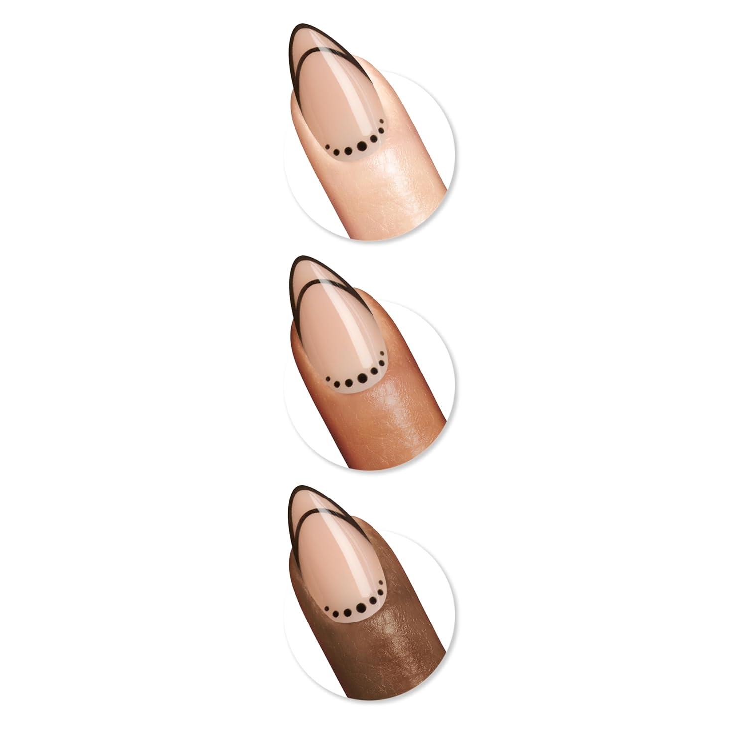 imageSally Hansen InstaDri x Stranger Things Perfect PressOns The Final BattleAlmond Nails Needing Space
