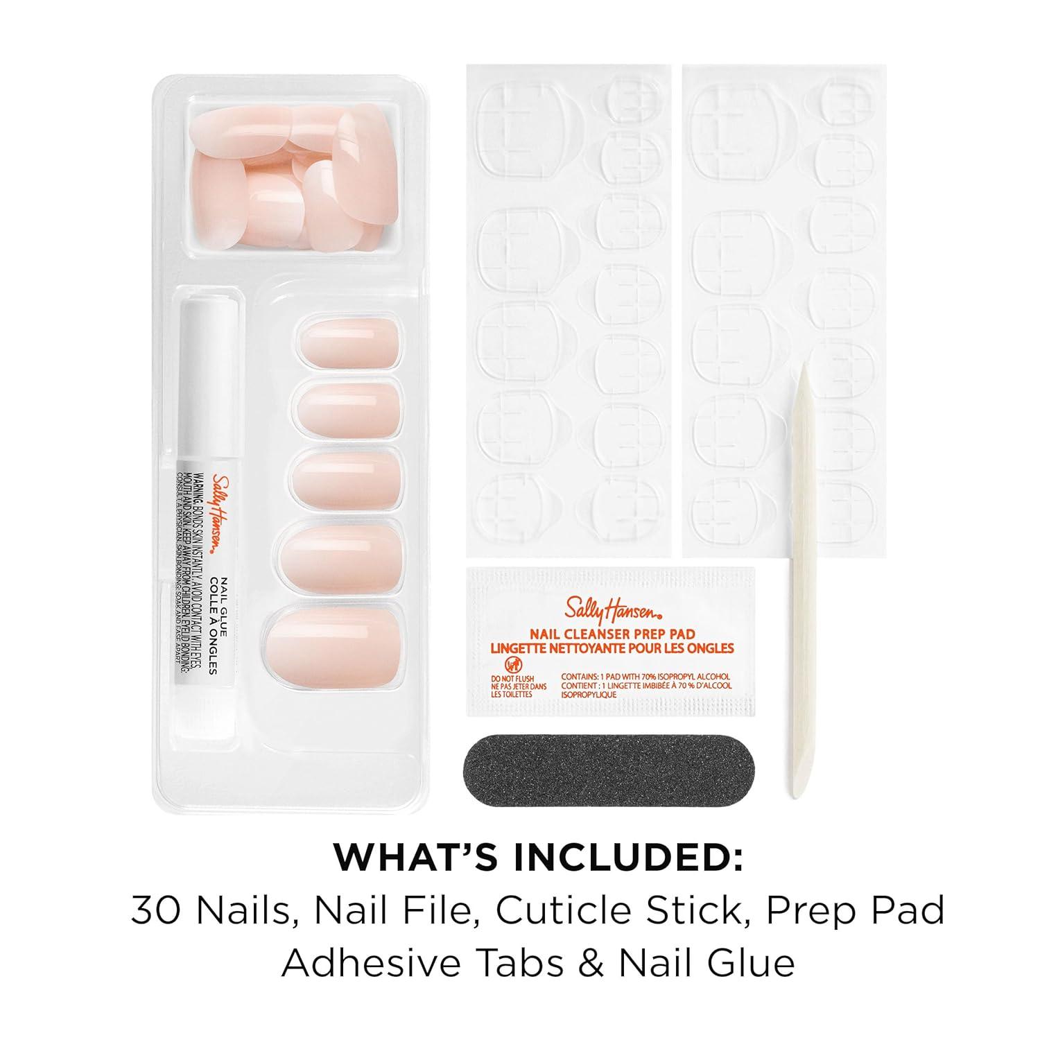 imageSally Hansen InstaDri x Stranger Things Perfect PressOns The Final BattleOval Nails OmbreLievable