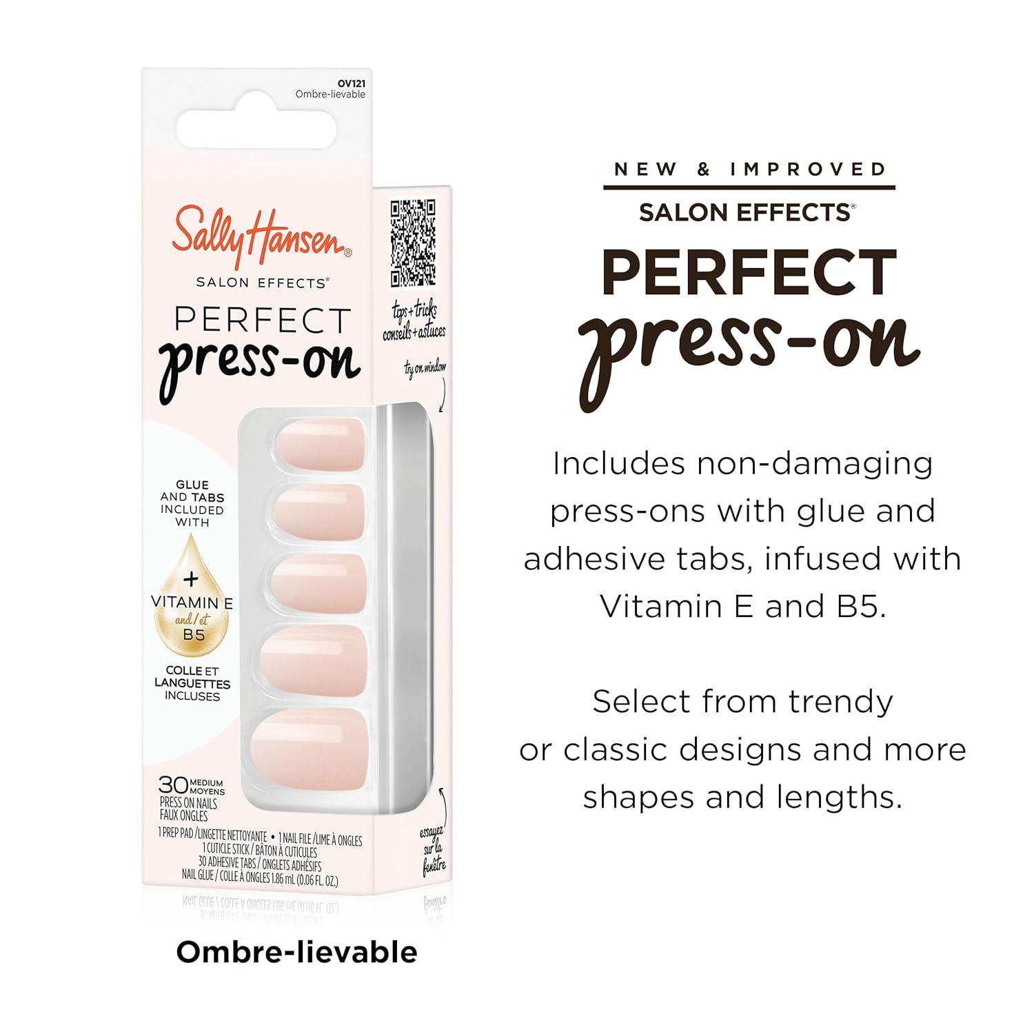 imageSally Hansen InstaDri x Stranger Things Perfect PressOns The Final BattleOval Nails OmbreLievable