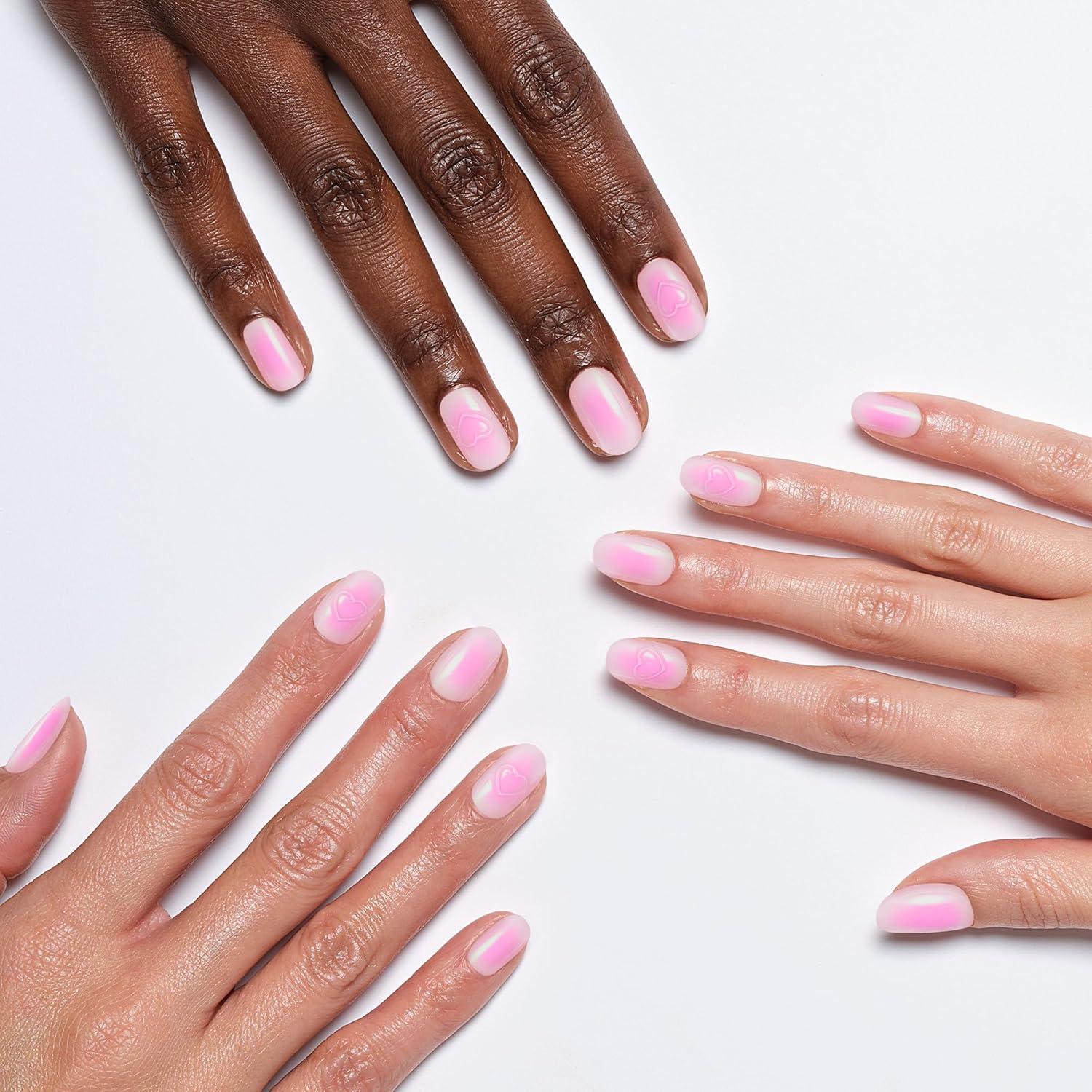 imageSally Hansen InstaDri x Stranger Things Perfect PressOns The Final BattleOval Nails State of the Heart