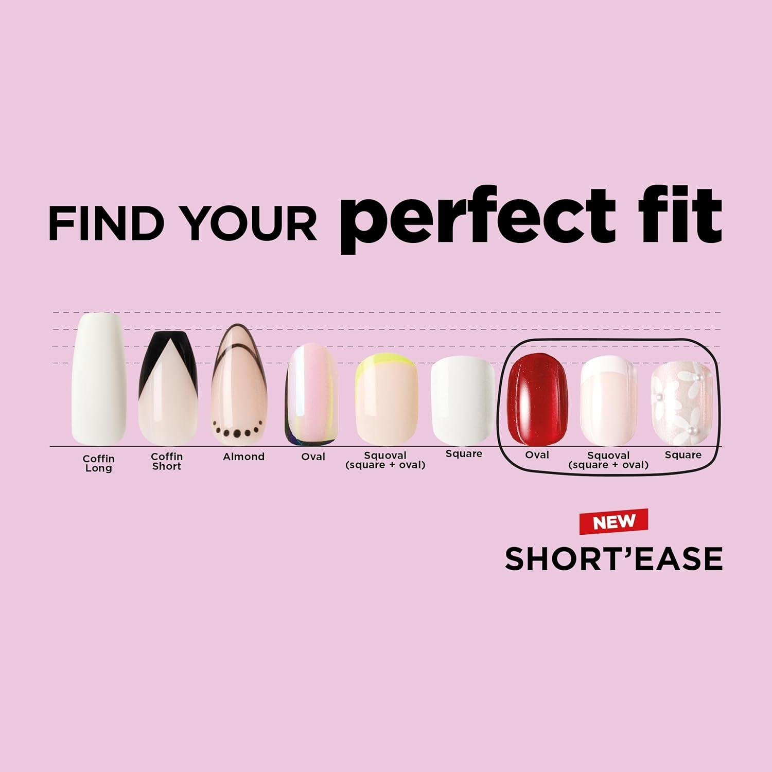 imageSally Hansen InstaDri x Stranger Things Perfect PressOns The Final BattleShortEase Petite Pearlflection