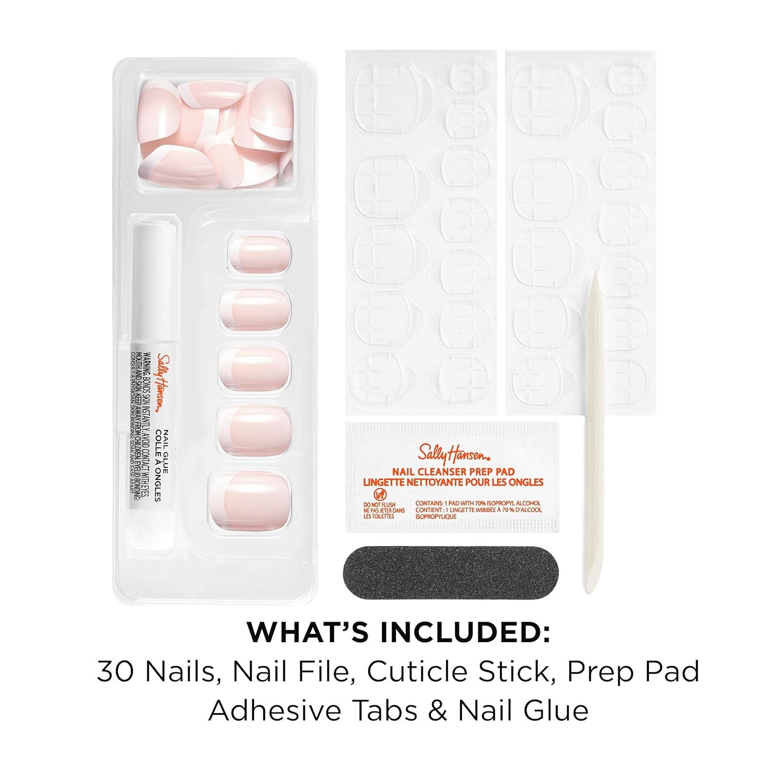 imageSally Hansen InstaDri x Stranger Things Perfect PressOns The Final BattleShortEase Petite Pearlflection