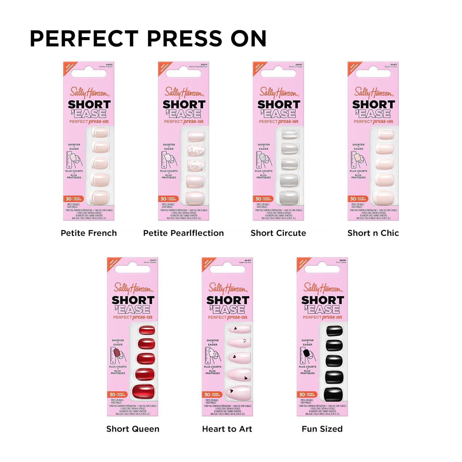 imageSally Hansen InstaDri x Stranger Things Perfect PressOns The Final BattleShortEase Short n Chic