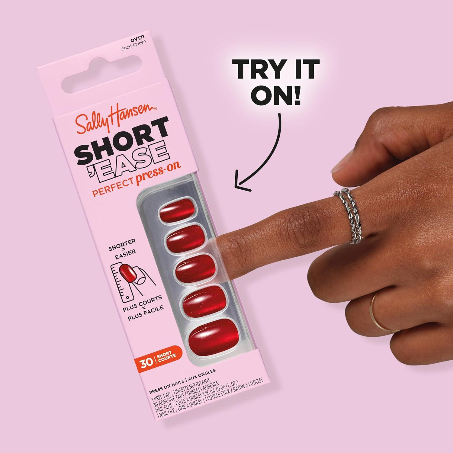 imageSally Hansen InstaDri x Stranger Things Perfect PressOns The Final BattleShortEase Short n Chic
