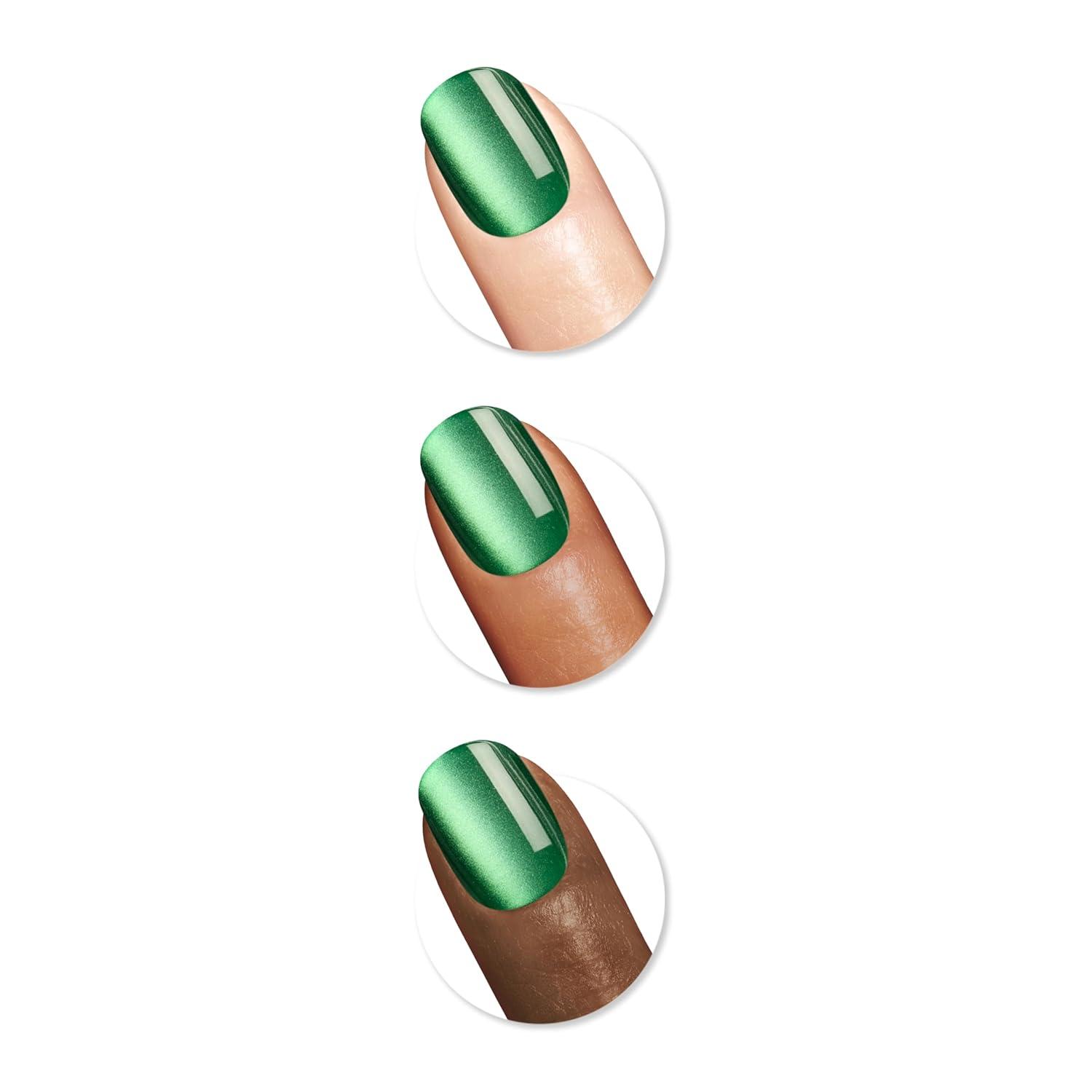 imageSally Hansen InstaDri x Stranger Things Perfect PressOns The Final BattleSquareOval Nails Rocket Fuel