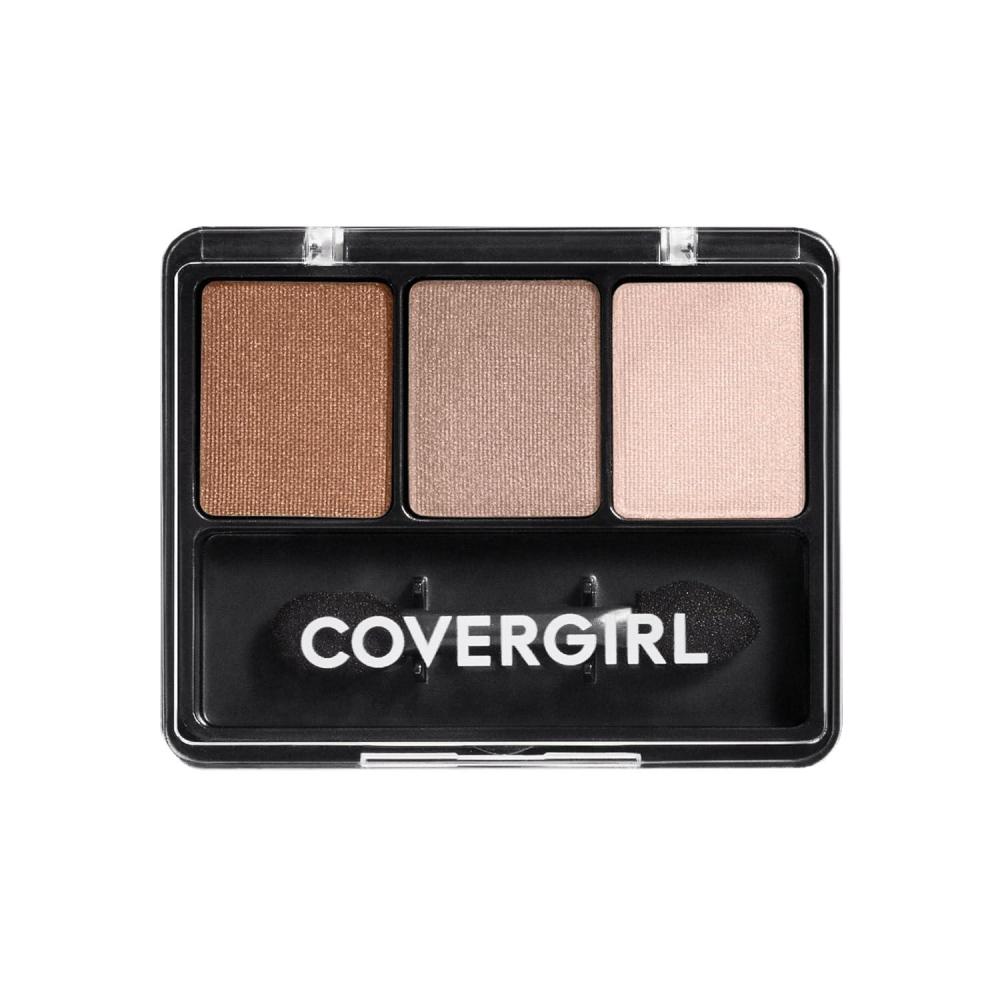 imageCOVERGIRL Eye Enhancers 3Kit Eyeshadow silky sheer formula double ended applicator 100 Crueltyfree