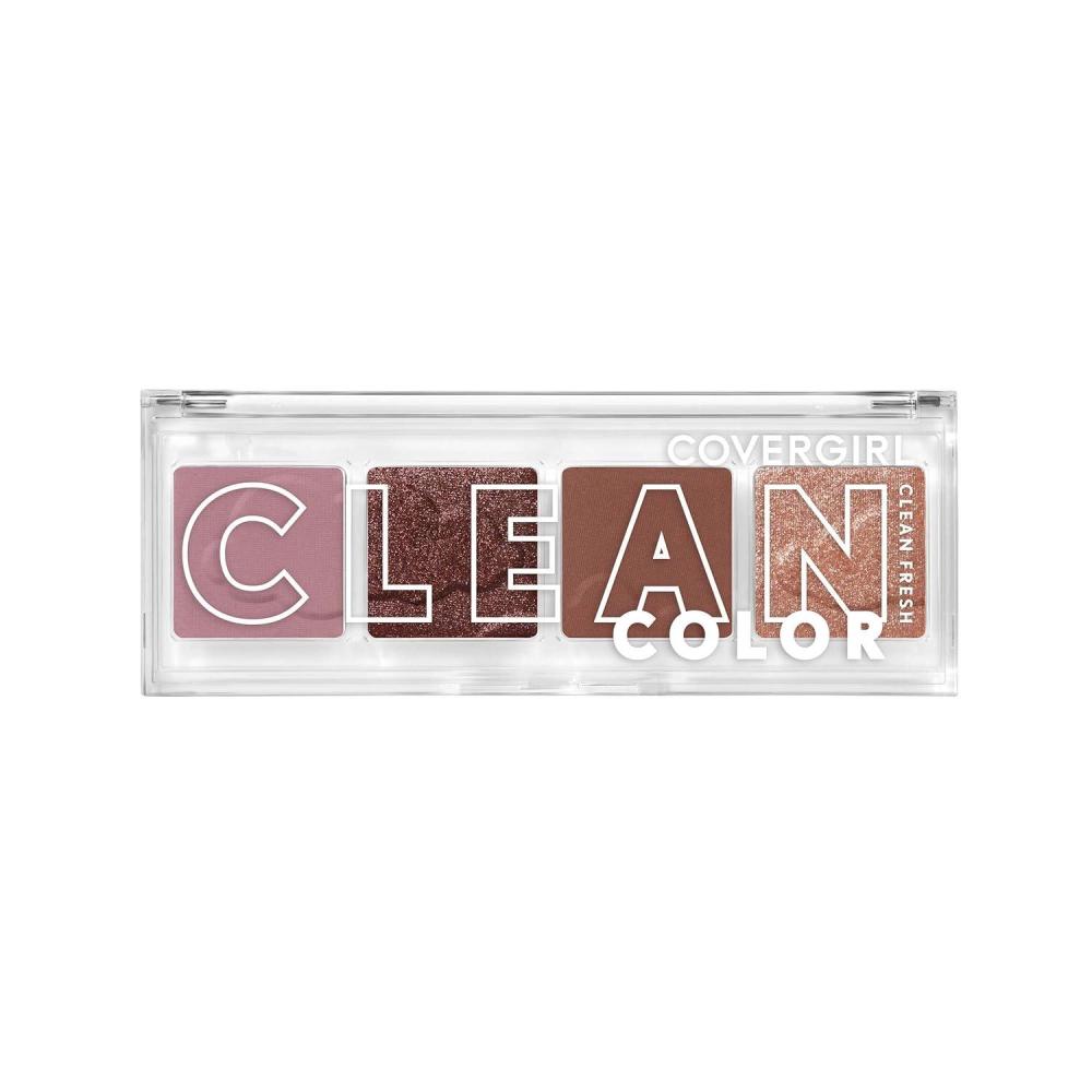 imageCOVERGIRL Clean Fresh Color Clean Eyeshadow Dreamy Pink242 Mellow Mauve