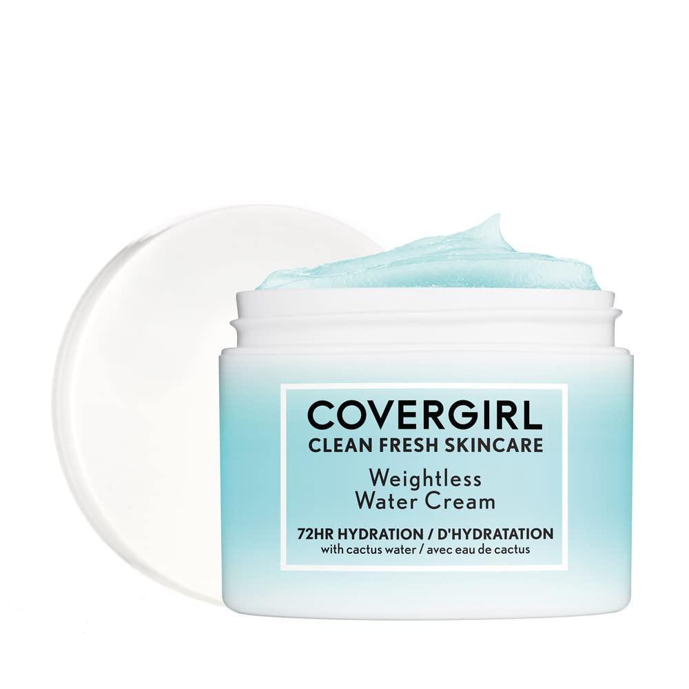 imageCOVERGIRL Clean Fresh Skincare Mattifying OilFree Moisturizer 20 OzWeightless Water Cream