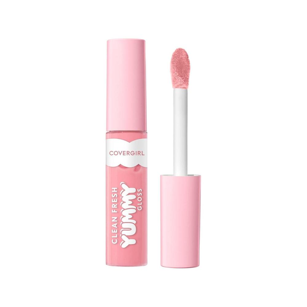 imageCOVERGIRL Clean Fresh Yummy Gloss Daylight Collection Hydrating Glossy Shine Vegan Formula Twilight Beam 30 033oz50 Daylight Pink