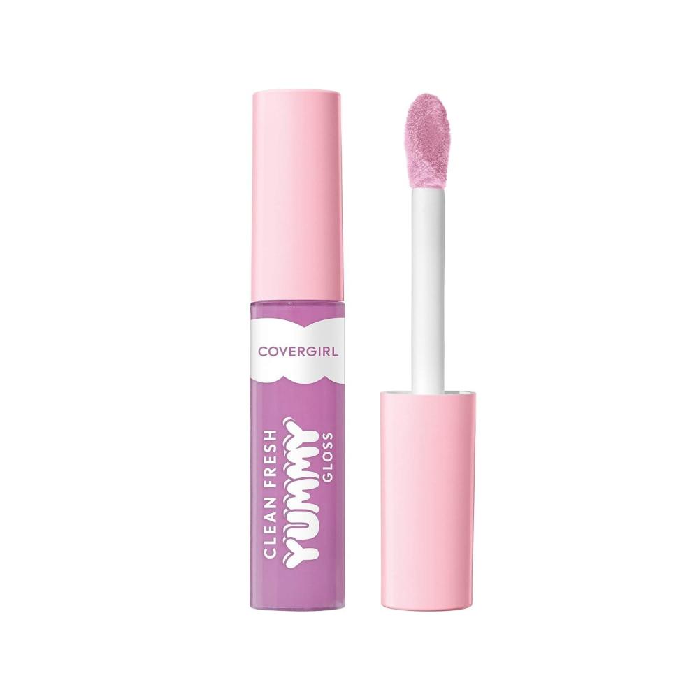 imageCOVERGIRL Clean Fresh Yummy Lip Gloss Sheer Natural Scents Vegan Formula  200 LaughVender 033 fl oz200 LaughVender