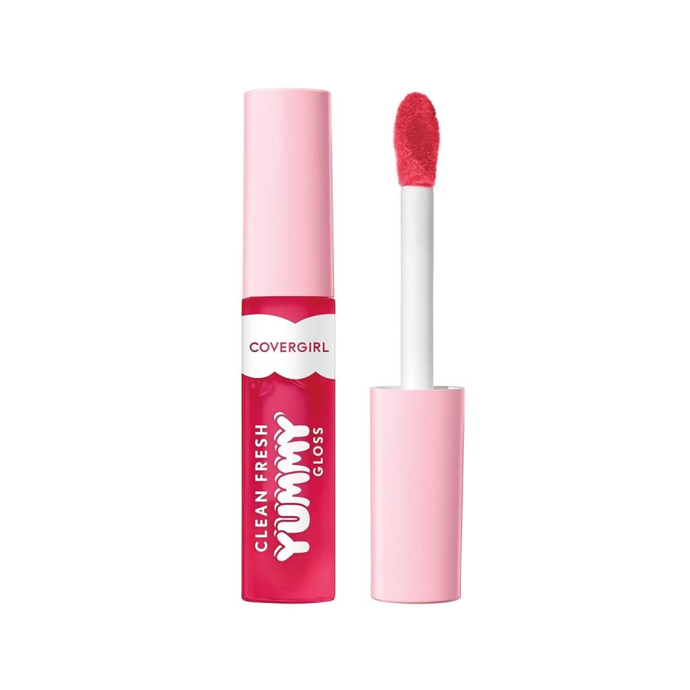 imageCOVERGIRL Clean Fresh Yummy Lip Gloss Sheer Natural Scents Vegan Formula  200 LaughVender 033 fl oz350 Youre Just Jelly