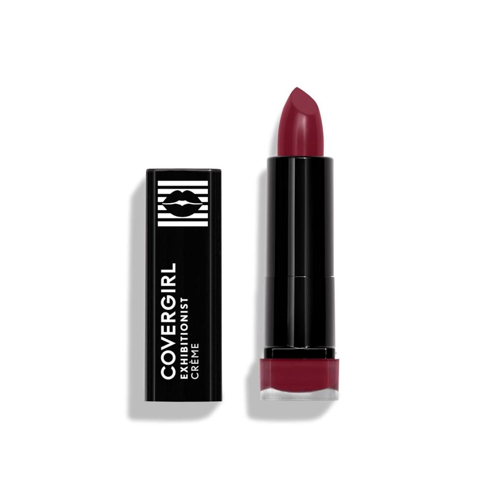 imageCOVERGIRL Exhibitionist Lipstick Cream Sweetheart Blush 390 Lipstick Tube 012 OZ Pack of 1Bloodshot