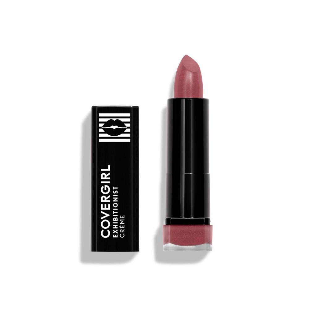 imageCOVERGIRL Exhibitionist Lipstick Cream Sweetheart Blush 390 Lipstick Tube 012 OZ Pack of 1Dolce Latte