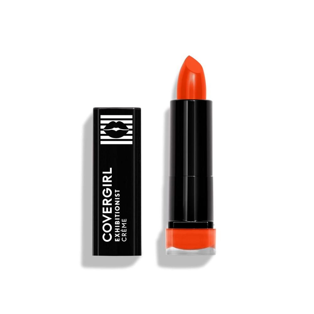 imageCOVERGIRL Exhibitionist Lipstick Cream Sweetheart Blush 390 Lipstick Tube 012 OZ Pack of 1Orange AF