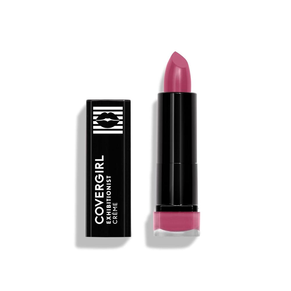 imageCOVERGIRL Exhibitionist Lipstick Cream Sweetheart Blush 390 Lipstick Tube 012 OZ Pack of 1Raspberry Chic