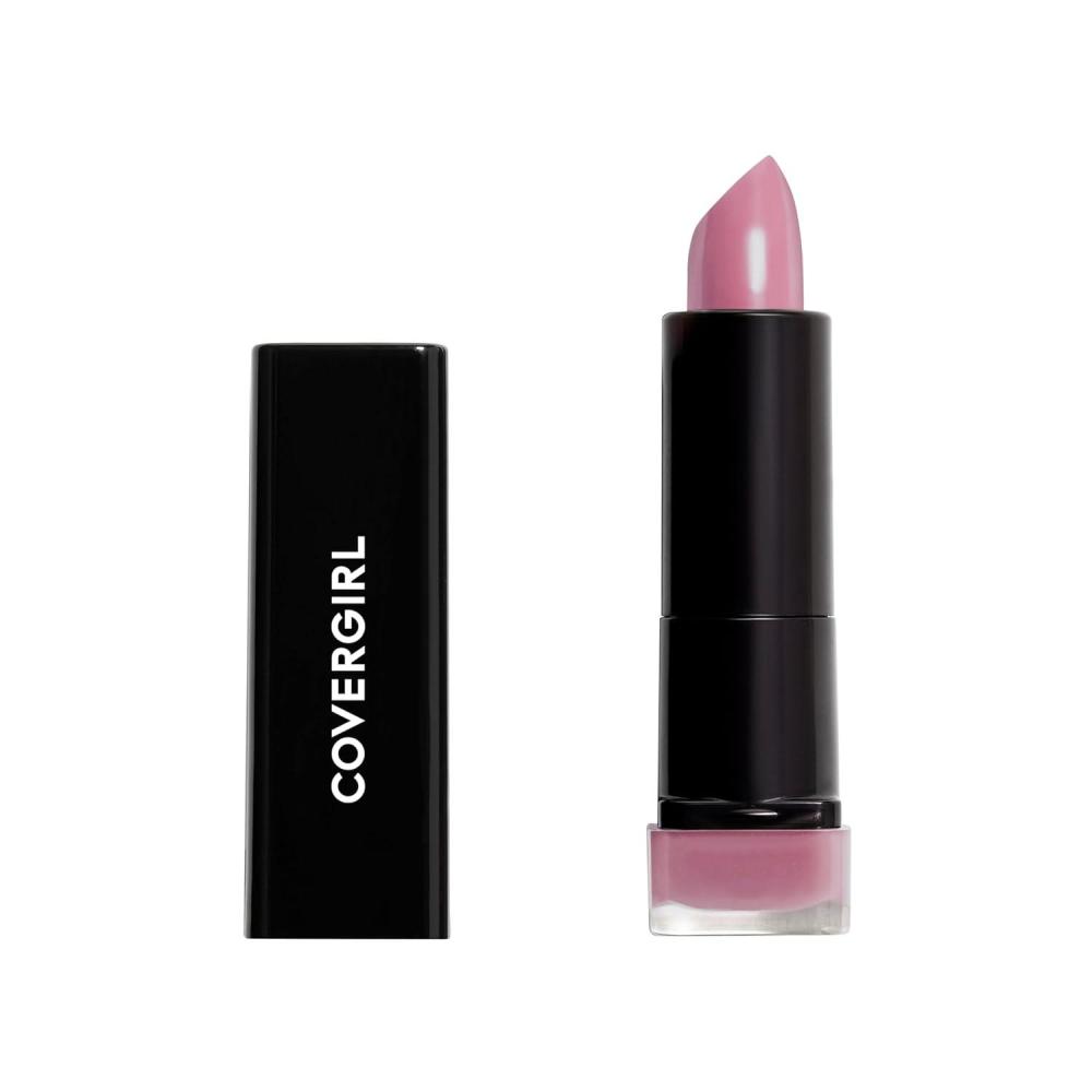imageCOVERGIRL Exhibitionist Lipstick Cream Sweetheart Blush 390 Lipstick Tube 012 OZ Pack of 1Romance Mauve