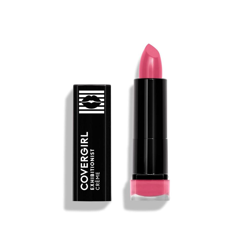 imageCOVERGIRL Exhibitionist Lipstick Cream Sweetheart Blush 390 Lipstick Tube 012 OZ Pack of 1Rose Paradise