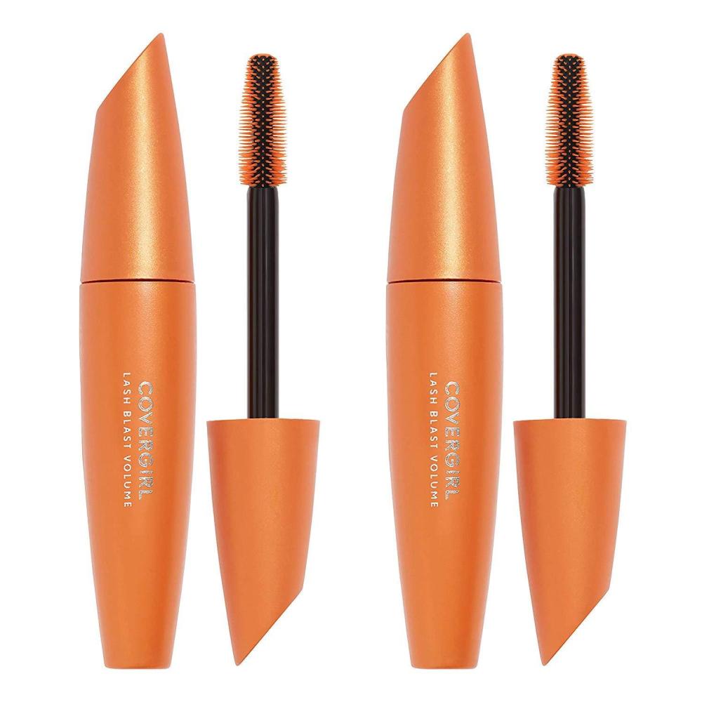 imageCOVERGIRL Lash Blast Volume Mascara LongWearing SmudgeProof Cruelty Free  Black Brown Pack of 2