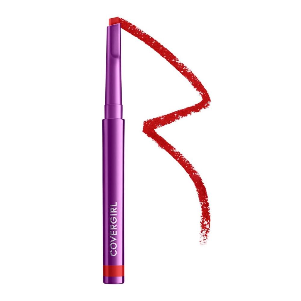 imageCOVERGIRL Simply Ageless Lip Flip Liner Brilliant Coral Pack of 1Brave Burgundy