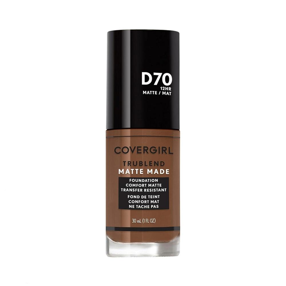 imageCOVERGIRL TruBlend Matte Made Liquid Foundation Cappuccino  1 Fl Oz Pack of 1CAPPUCCINO