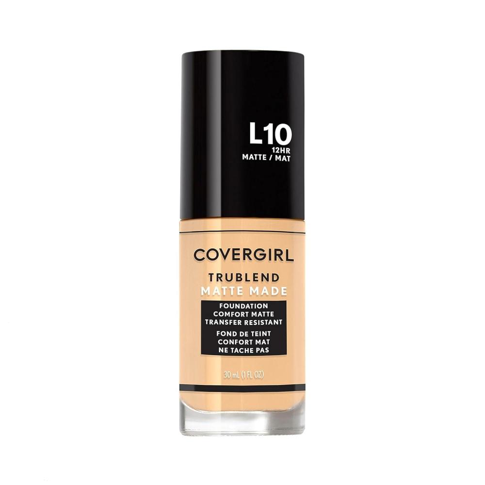 imageCOVERGIRL TruBlend Matte Made Liquid Foundation Cappuccino 1 Fl Oz Pack of 1FAIR PORCELAIN