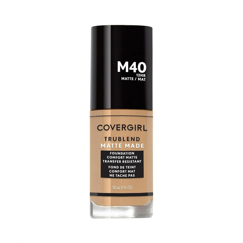 imageCOVERGIRL TruBlend Matte Made Liquid Foundation Cappuccino 1 Fl Oz Pack of 1GOLDEN AMBER