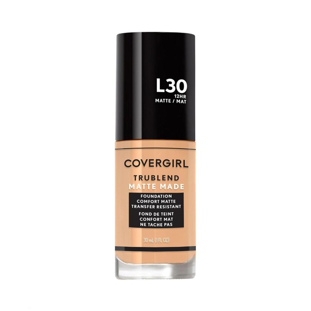 imageCOVERGIRL TruBlend Matte Made Liquid Foundation Cappuccino  1 Fl Oz Pack of 1GOLDEN IVORY