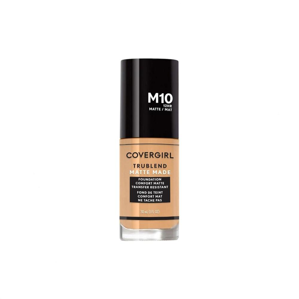 imageCOVERGIRL TruBlend Matte Made Liquid Foundation Cappuccino  1 Fl Oz Pack of 1GOLDEN NATURAL