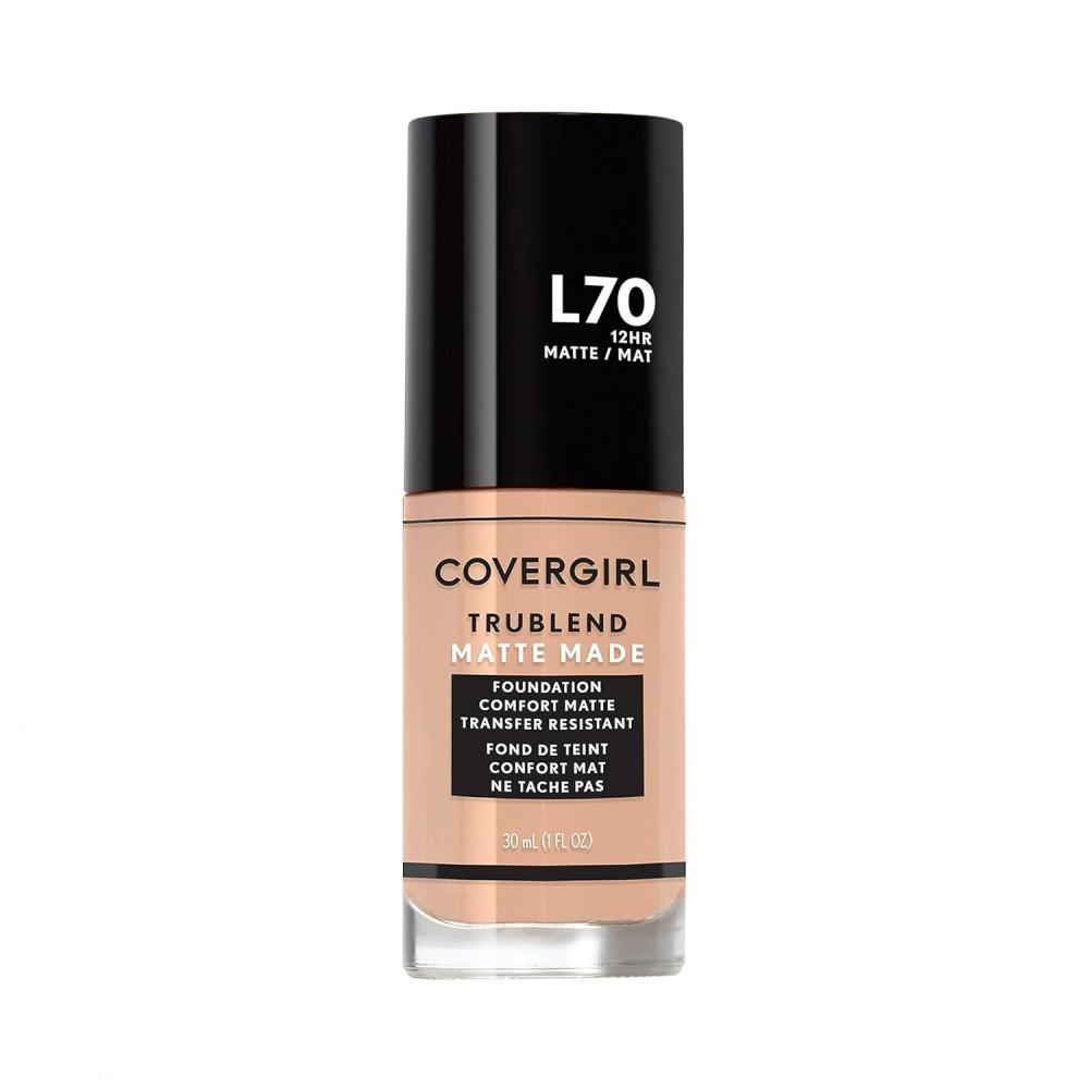imageCOVERGIRL TruBlend Matte Made Liquid Foundation Cappuccino  1 Fl Oz Pack of 1NATURAL IVORY